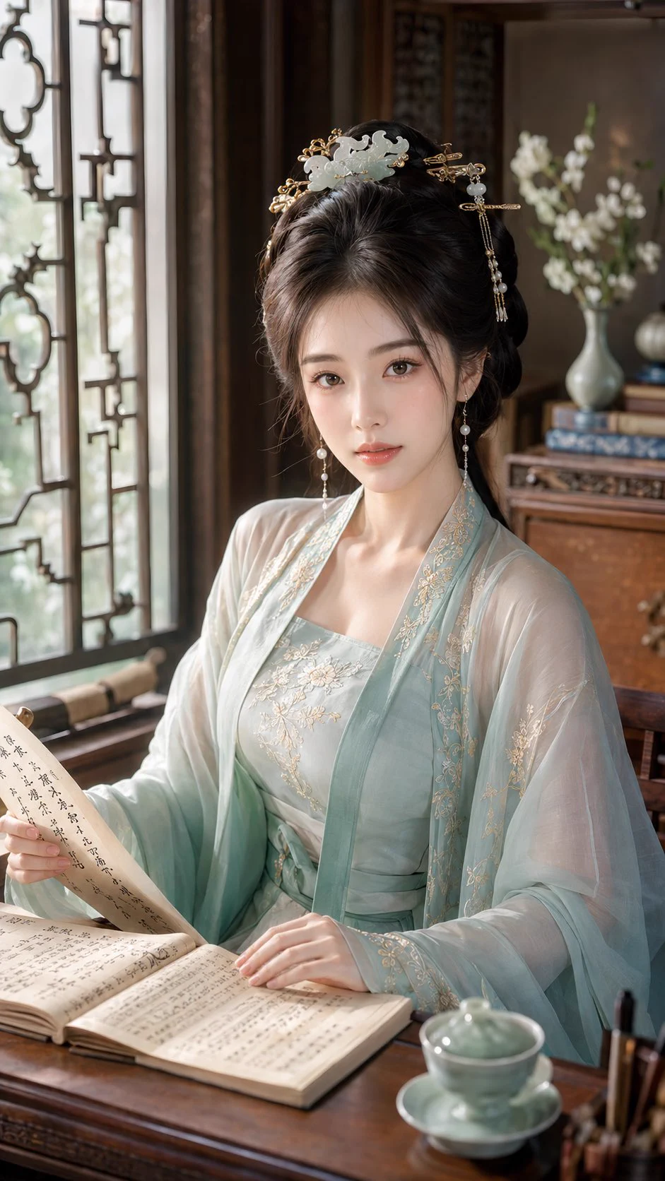 Chinese Period Beauty Portrait