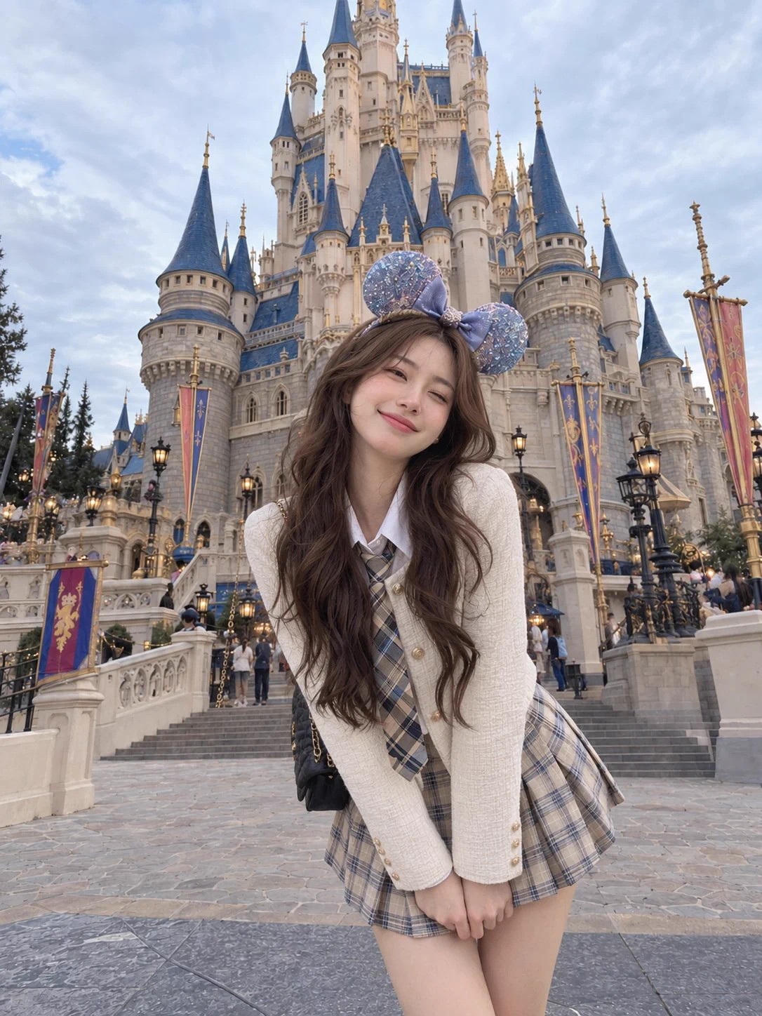 Fairytale castle travel portrait