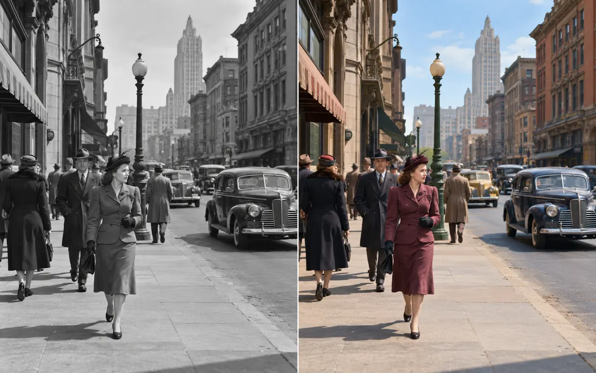Colorize black and white photos
