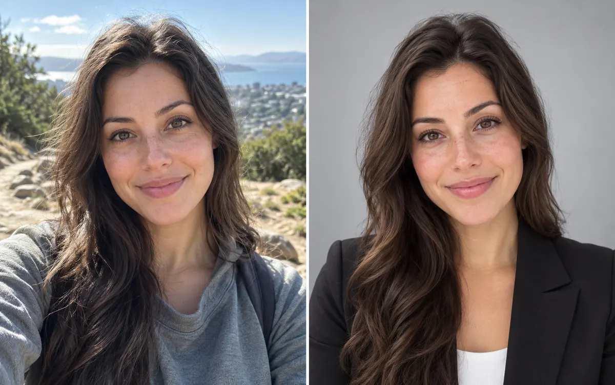 AI professional headshot