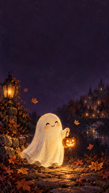 Little lantern ghost